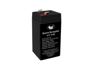 Batería recargable de plomo ácido, 4 V / 4 Ah